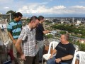 The view from the balcony of the house in Siloe