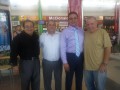 Victor, William Castaño, Jorge, and a slightly slimmer me than you've been used to!