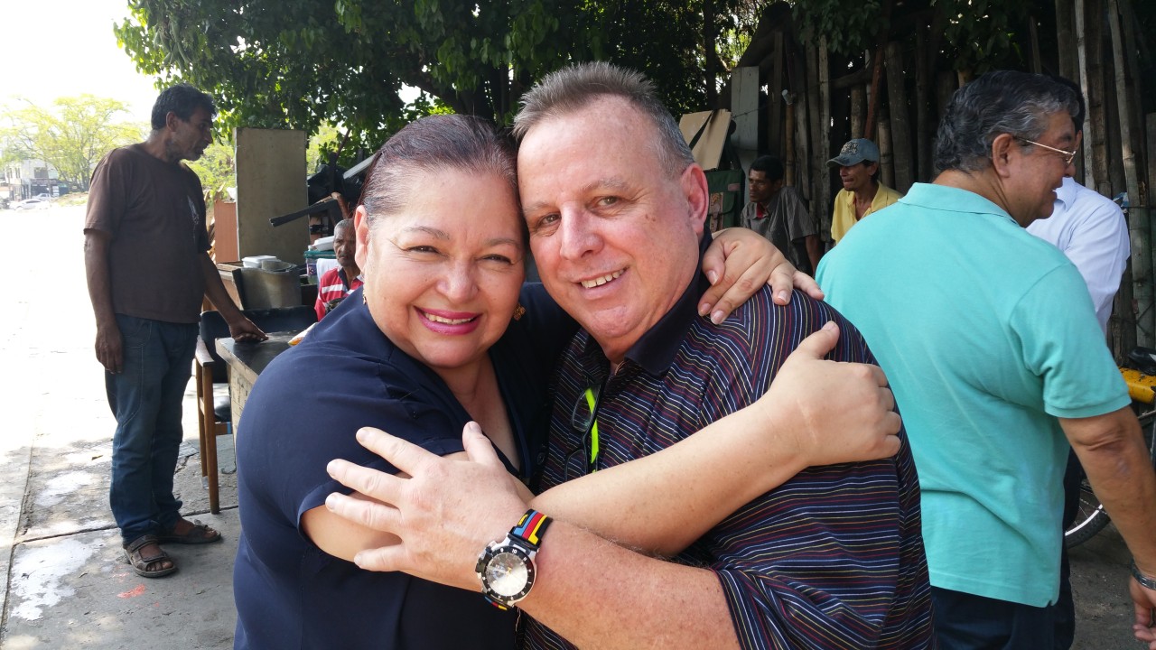 The wonderful Doctor Ana Bustos, who personally funds 200 meals a week for street people