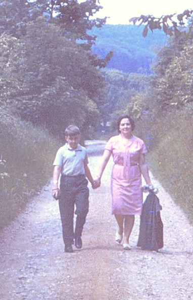 Paul & mum Friston 1965