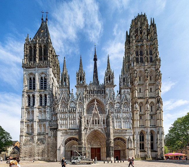 Rouen's lovely Cathedral